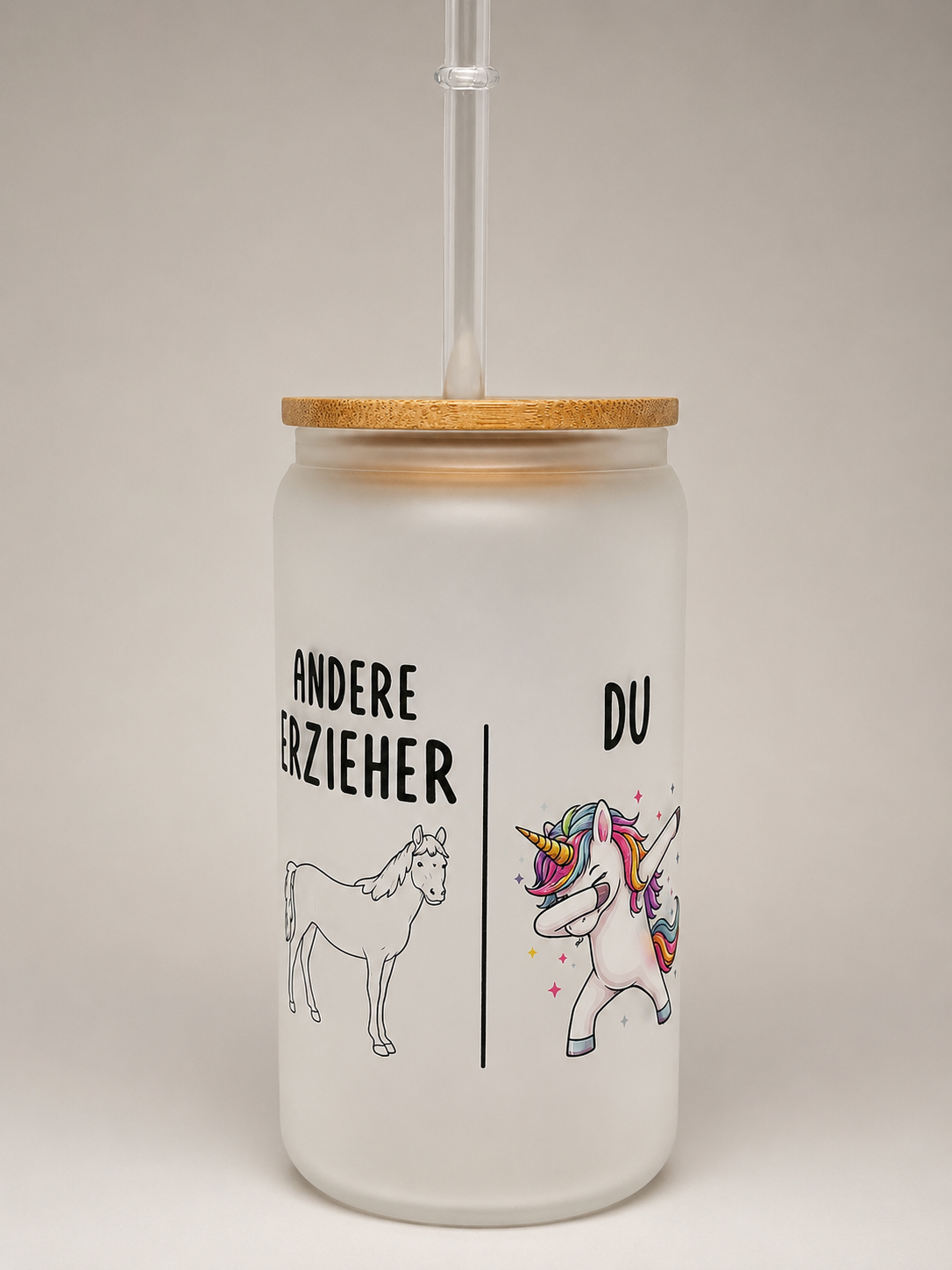 Trinkglas Erzieher