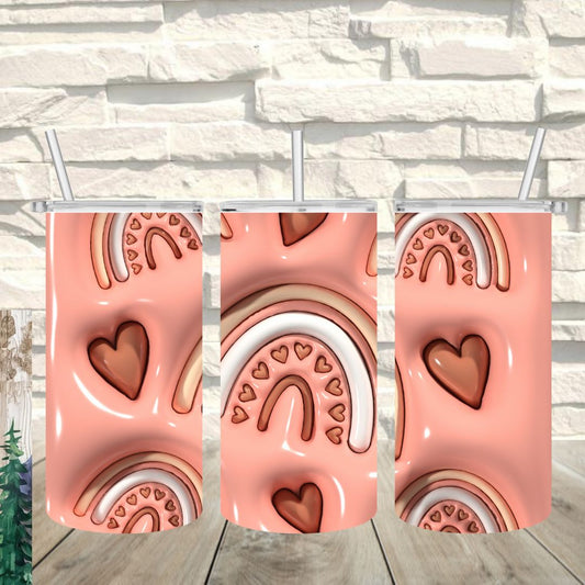 Thermobecher klein Boho Rosa